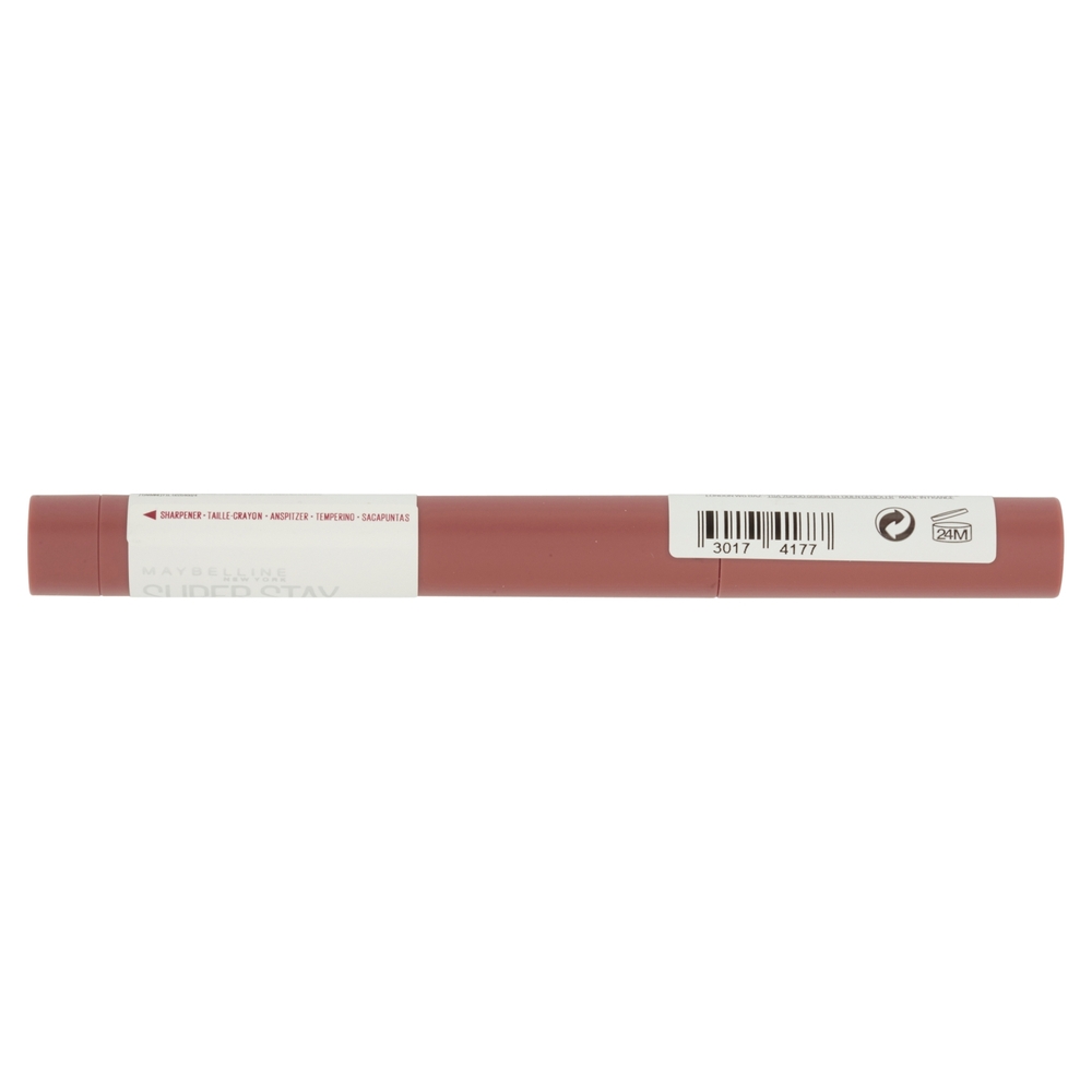 Maybelline New York Rossetto Matita SuperStay Ink Crayon Matte a Lunga Tenuta, 10 Trust Your Gut